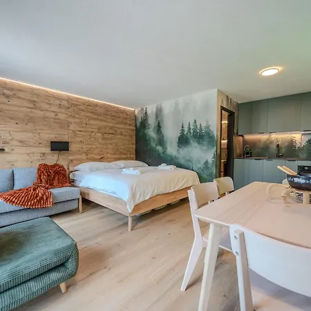 Apartament Freestyle Alpine Design-studios - Pool, Parking & Balcony In Center By Bluehills Vacations Laax